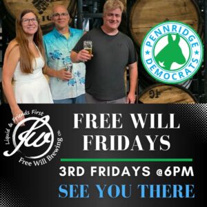 Free Will Friday With Ross and Jane. Every 3rd Friday starting at 6:00 pm